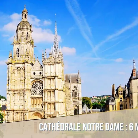 Appartement - Netflix - Wifi Fibre - Proche Gare Sncf&centre-ville Évreux